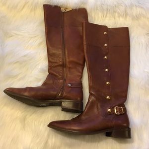 Michael Kors Boots with gold studs